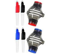 Deger Golf Ball Line Marker Drawing Tool and Marker Set, Template Alignment, Marking Line Drawer, 360 Degree Rotation Tools