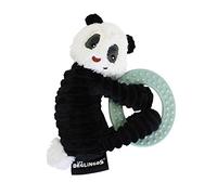 Les Deglingos Teething Ring - Black