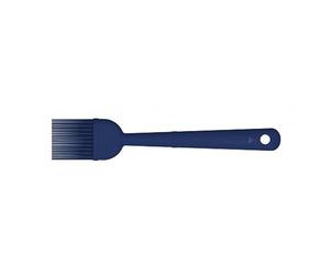 Deglon Flat Silicone Heat Resistant Blue Brush 240mm | Flat bristle profile ensures even glaze application; hygienic bristles will not shed or melt at high cooking temperatures.