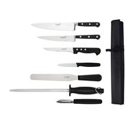 Deglon Sabatier 7-Piece Knife Set & Wallet