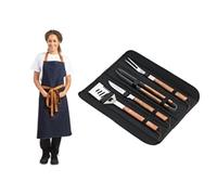 Deglon Sabatier Prep Like A Pro 4-Piece BBQ Utensil Set + Blue Apron