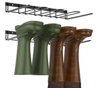 DegMongee Wader Hangers 4-Pair Boot Rack Garage Boot Storage, Cowboy Boot Holder, Metal Wire Organizer for Entryway…