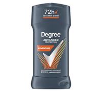 Degree Men Antiperspirant Deodorant Adventure 72-Hour Sweat and Odor Protection Antiperspirant For Men With Body Heat Activated Technology 2.6 oz