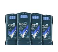 DEGREE Men Antiperspirant Deodorant for Men, 48 Hour Protection, Pack of 4, Cool Rush, 2.7 oz