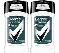Degree Men UltraClear Antiperspirant Protects from Deodorant Stains Black + White Mens Deodorant 2.7 oz, 2 Count