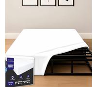 Degree of Comfort Queen Size Box Spring Encasement - Bed Bug Proof Zippered Dust Mite Waterproof Hypoallergenic Six-Sided Cover, 8-11” Depth