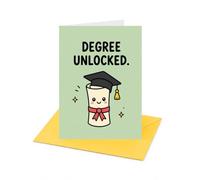 Degree Unlocked Graduation Congratulations Card