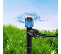 Degree Water Flow Irrigation Drippers Drip Emitters Sprinklers with Stake Drip Irrigation System Parts for 6 mm Tubing