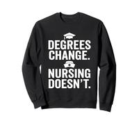 Degrees Change Nursing Doesn't Statement Sweatshirt