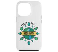 Degrowth Save Our Planet Retro Design Earth Day Case for iPhone 13 Pro