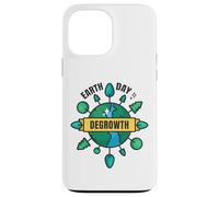 Degrowth Save Our Planet Retro Design Earth Day Case for iPhone 13 Pro Max
