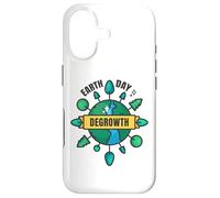 Degrowth Save Our Planet Retro Design Earth Day Case for iPhone 17