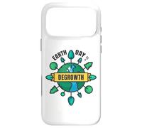 Degrowth Save Our Planet Retro Design Earth Day Case for iPhone 17 Pro Max
