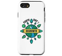 Degrowth Save Our Planet Retro Design Earth Day Case for iPhone SE (2020) / 7/8