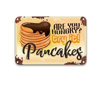 DEGUANG are You Hungry Pancakes Try It Vintage Tin Signs Cardinal Decorations for Home Party Tin Sign Poop Room 8X12 Metal Sign