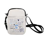 DEH Musical Crossbody Bag Hansen Broadway Musical Theater Gift Merchandise DEH Musical Merch Evan Hansen Fans Gift Sling Bag