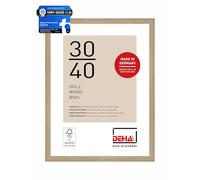DEHA Design Fontana Wooden Picture Frame Oak 30x40cm with Push and Turn Clips