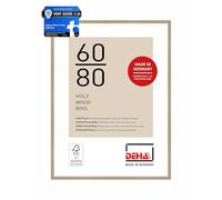 DEHA Design Fontana Wooden Picture Frame Oak 60x80cm with Push and Turn Clips