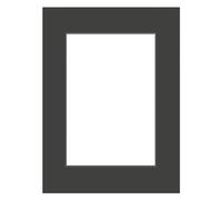 DEHA Picture Mount Black 60x80cm to fit Image Size 40x60cm, Acid-Free and Protective