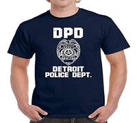 dehen Detroit Police Department Dept Dpd Officer Inspired Custom City Unisex T Shirt Black L