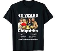 dehen Rare Vintage A%B%B%A Ch%iqu%it%ta 43 Years 1979-2022 Thank You for The Memories Signature Unisex, Men, Women Tee,T-Shirt L Black