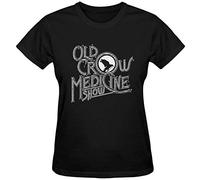 dehen Women's Old Crow Medicine Show T Shirt Black XL