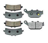DEHIWI brake pad kit For TRIUMPH Tiger 900 2020-2021 GT Low 900 GT Pro Tiger Rally Pro Motorcycle Front And Rear Brake Pads Semi-Metallic (Color : Front and Rear)