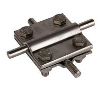 DEHN 319209 KS 8.10 FL30 ZP V4A Cross Piece for Round/Flat Conductors