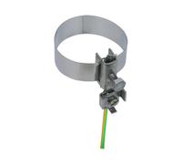 DEHN 540912 BRS Earth Pipe Strap Adjustable Stainless Steel Clamp