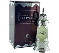 AFNAN DEHN AL OUDH ABIYAD 20ML CONCENTRATED PERFUME OIL BRAND NEW & SEALED