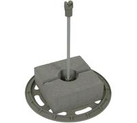 DEHN DLH 8 H435 D300 BS Set With Base Plate And Concrete Block - 253125