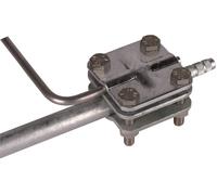 Dehn Earth Rod Connector For 20-30mm Rd 8-12.5mm Fl-40mm Cables - 610010