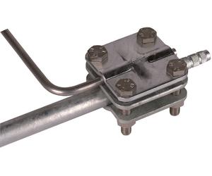 Dehn Earth Rod Connector For 20-30mm Rd 8-12.5mm Fl-40mm Cables - 610010