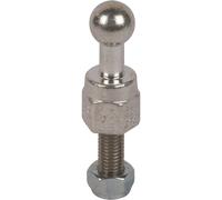 Dehn Fixed Ball Point Straight Threaded Bolt And Nut 25mm M12x45mm - 755245