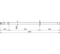 Dehn Insulating Stick 36KV Square L 1028MM - 766311