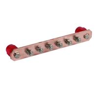 DEHN PAS Screw Terminal Block 39kA M10 CU 6 Ports UV-Stable 472207