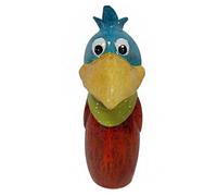Dehner Fence Figure Bird, Approx 24.5 x 14 x 8.5 cm, Polyresin