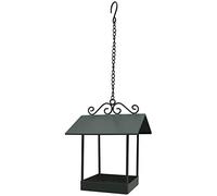 Dehner Natura Vilnius 4302543 Wild Bird Feeding House Approx. 18 x 15 x 15 cm, metal, brown