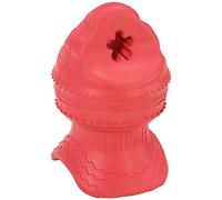 Dehner Premium Rubber Cone Dog Toy Approx. 20 x 7.5 x 13 cm Red