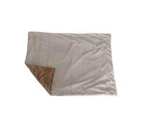 Dehner Sleepy Dog and Cat Blanket 125 x 100 cm Polyester/Plush Beige