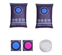 Dehumidification Bag Desiccant, 2026 New Reusable Moisture Absorber Pack, Reusable Dehumidifier Bags, Car Moisture Absorber for Windows Interior, Portable Condensation Prevention for Wardrobe (2)