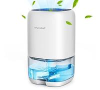 CONOPU Dehumidifier 1000ml, Dehumidifiers for Home, Auto Off &Coloured LED Light, Peltier Technology Update, Portable and Ultra Quiet, Dehumidifiers for Drying Clothes, Bedroom, Bathroom, Wardrobe