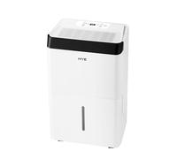 Dehumidifier - 20L/Day Dehumidifier, Portable Design With 5 Modes, 3.4L Water Tank, Quiet Operation (39 dB), White, Laundry Mode & Continuous Drainage, Ideal For Damp Rooms - SA01DH20L02