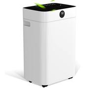 Dehumidifier 20L, Dehumidifiers for Home with Automatic Humidity Sensor, Continuous Drainage, Laundry Drying Mode, Sleep Mode, 24Hr Timer, 2.8L Water Tank & Drainage Hose