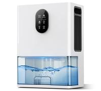 Dehumidifier, 3000ML Electric Dehumidifiers for Home, Ultra Quiet Small Dehumidifier for Bedroom Bathroom Basement RV with Timer Setting, Auto Shut Off, 7 Colors LED Light, Sleep Modes, Auto Defrost