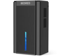 Dehumidifier,95OZ Dehumidifier for Home 1000 Sq.Ft - Quiet with Auto Shut Off & Relaxing 7 Color Ambient Light,Ideal for Livingroom, Bedroom, Basement(Black)