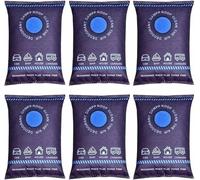 Dehumidifier Bags For Car,Dehumidification Bag Desiccant,Reusable Dehumidifier Bags,Portable condensation absorbers for windows, Closet, Car, Basement, RV, and Storage(6pc)