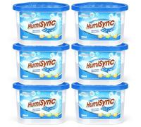 Dehumidifier Disposable Pack of 6, 500ml Portable Humidity Absorber Boxes for Home, Moisture Absorber Condensation Remover, Attracts Extra Moisture from Bathroom, Kitchen & Wardrobe (Blue)
