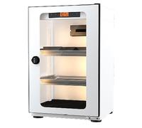 Dehumidifier Dry Cabinet with Digital Control, Electronic Moisture-Proof Box for Camera, Lens, Jewelry, and Storage with LED Light and Combination Lock