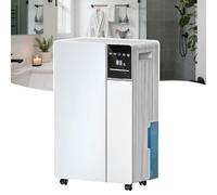 Dehumidifier for Home, 16L/Day, Portable for Spaces Up to 650 Sq.Ft, 2-Liter Water Tank with Continuous Drainage, Ideal for Basement and Damp Areas